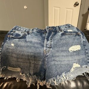 Wild Fable High Waisted Denim Shorts Size 12